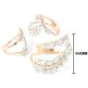 Image 1 : 1.05 TCW 14K GOLD DIAMOND RING