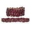 Image 1 : 182.33 TCW RUBY & DIAMOND BRACELET 14K GOLD