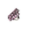 Image 3 : 24.69 TCW PINK SAPPHIRE & DIAMOND RING over 0.925 Sterling Silver