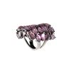 Image 4 : 24.69 TCW PINK SAPPHIRE & DIAMOND RING over 0.925 Sterling Silver