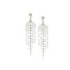 Image 1 : 2.81 TCW 18K GOLD WHITE & FANCY DIAMOND EARRING