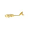 Image 3 : 2.24 TCW 18K GOLD WHITE DIAMOND STARBURST EARRING