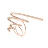 Image 2 : 1.10 TCW 14K GOLD & LB DIAMOND ZIGZAG RING 14K ROSE GOLD