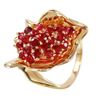 Image 1 : 14KT Yellow Gold Vintage Ruby Ring - #1264