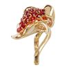 Image 2 : 14KT Yellow Gold Vintage Ruby Ring - #1264