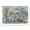 Image 1 : Kow Loon Peach Tree LIMITED EDITION Lithograph by Edna Hibel (1917-2014), Numbered and Hand Signed w