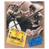 Image 1 : Must-Have Signed Sports Photo Collage! "Ken Norton and Ali Ticket" Hand-Autographed by Ken Norton (1