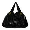 Image 1 : Genuine Authentic Designer GUCCI Black Anaconda Handbag - #196A