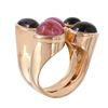 Image 2 : 14KT Yellow Gold Tourmaline Ring - #632