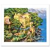 Image 1 : Villa Portofino Limited Edition Serigraph by Howard Behrens (1933-2014), Numbered and Hand Signed wi