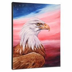 The Eagle Limited Edition Giclee on Gallery Wrapped Canvas by Martin Katon, Numbered and Hand Signed