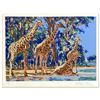 Image 1 : Giraffe Lake Limited Edition Serigraph by Paul Blaine Henrie (1932-1999), Hand Signed with Certifica