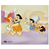 Image 1 : Flintstones Jam Session Limited Edition Sericel from the Popular Animated Series The Flintstones wit