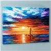 Image 1 : Touch of Horizon LIMITED EDITION Giclee on Canvas by Leonid Afremov, Numbered and Signed with Certif