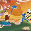 Image 2 : Flintstones Barbecue Limited Edition Sericel from the Popular Animated Series The Flintstones! Inclu
