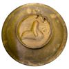 Image 2 : Antique Authentic Artistic Musterschutz Three-Dimensional Arabian Soldier with Spear Plaque - #1749