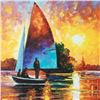 Image 2 : "Bonding" LIMITED EDITION Giclee on Canvas by Leonid Afremov, Numbered and Signed with Certificate o