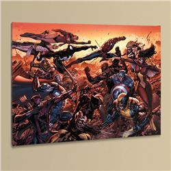  New Avengers #50  LIMITED EDITION Giclee on Canvas by Billy Tan and Marvel Comics, Numbered with Ce