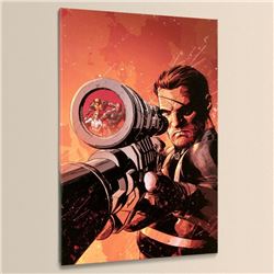 "New Avengers #9" LIMITED EDITION Giclee on Canvas by Mike Deodato Jr. and Marvel Comics, Numbered w