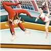 Image 2 : "Gymnast" Limited Edition Lithograph By Yuval Mahler, Numbered and Hand Signed with Certificate of A