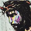 Image 2 : "Jesus" LIMITED EDITION Giclee on Canvas (30" x 40") by David Garibaldi, Numbered and Signed with Ce