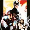 Image 2 : "Ultimates #1" LIMITED EDITION Giclee on Canvas by Kaare Andrews and Marvel Comics, Numbered with Ce