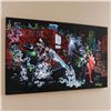 Image 1 : "Gangster Chopper" Limited Edition Giclee on Canvas (42" x 26"") by Michael Godard, CS Numbered and 
