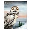 Image 3 : "Snow Owl in Alaska" Limited Edition Giclee on Canvas by Martin Katon, Numbered and Hand Signed with