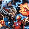 Image 2 : "Iron Man/Thor #3" Limited Edition Giclee on Canvas by Scot Eaton and Marvel Comics, Numbered with C