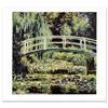 Image 1 : "White Waterlilies" Fine Art Print by Monet (1840-1926), Created with EncreLuxe Printing Process Whi