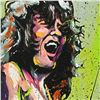 Image 2 : "Eddie Van Halen (Eddie)" LIMITED EDITION Giclee on Canvas (48" x 60") by David Garibaldi, Numbered 