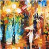 Image 2 : "Streetside Expression" LIMITED EDITION Giclee on Canvas by Leonid Afremov, Numbered and Signed with