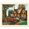 Image 1 : "Country House" Limited Edition Lithograph by Anatoly Metlan, Numbered and Hand Signed with Certific