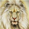 Image 2 : "White Lion" Limited Edition Giclee on Canvas by Martin Katon, Numbered and Hand Signed with Certifi