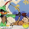 Image 2 : "Robin Hood: Bow & Error" Sold Out! Limited Edition Animation Cel with Hand Painted Color! Numbered 