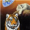 Image 2 : "Our Home Too III (Tigers)" Limited Edition Serigraph by William Schimmel, Numbered and Hand Signed 