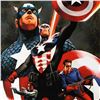 Image 2 : "Captain America #600" Limited Edition Giclee on Canvas by Steve Epting and Marvel Comics! Numbered 