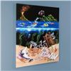 Image 1 : "Sand Bar 2" LIMITED EDITION Hand-Embellished Giclee on Canvas (28" x 35") by Michael Godard, AP Num