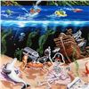 Image 2 : "Sand Bar 2" LIMITED EDITION Hand-Embellished Giclee on Canvas (28" x 35") by Michael Godard, AP Num