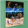 Image 1 : "Sand Bar 2" LIMITED EDITION Giclee on Canvas (28" x 35") by Michael Godard, S/N Numbered and Signed