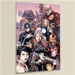 "Ultimate Avengers vs. New Ultimates #2" LIMITED EDITION Giclee on Canvas by Leinil Francis Yu and M