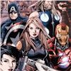 Image 2 : "Ultimate Avengers vs. New Ultimates #2" LIMITED EDITION Giclee on Canvas by Leinil Francis Yu and M