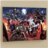 Image 1 : "Secret War #3" Limited Edition Giclee on Canvas by Gabriel Dell'Otto and Marvel Comics! Numbered wi