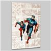 Image 1 : "Captain America: The 1940s Newspaper Strip" Limited Edition Giclee on Canvas by Butch Guice and Mar