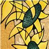 Image 2 : "Sunflower Ecstasy" Limited Edition Serigraph by Avi Ben-Simhon, Numbered and Hand Signed with Certi