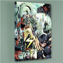 "Fear Itself #7" LIMITED EDITION Giclee on Canvas by Stuart Immonen and Marvel Comics, Numbered with