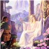 Image 2 : "The Gift Of Galadriel" Limited Edition Giclee on Canvas by Greg Hildebrandt! Numbered and Hand Sign