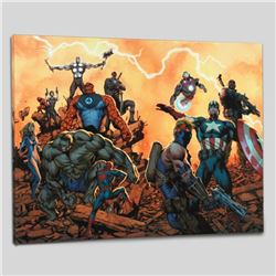 "Ultimate Comics: Avengers #1" LIMITED EDITION Giclee on Canvas by Carlos Pacheco and Marvel Comics,