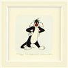 Image 2 : "Sylvester" Framed Limited Edition Etching with Hand-Tinted Color (Dated 1999)! - #4241