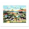 Image 1 : "Simple Joys" Limited Edition Serigraph by Jane Wooster Scott, Numbered and Hand Signed with Certifi